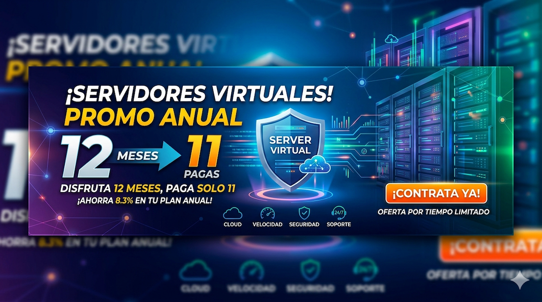 Servidores período anual
